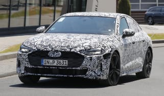 Audi A5 Sportback (camouflaged) - front cornering 